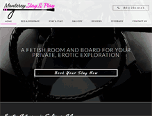 Tablet Screenshot of eroticroomandboard.com